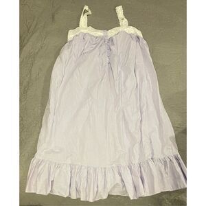Victoria’s Secret Medium Vintage Good Label Mumu Lavender Nightgown
